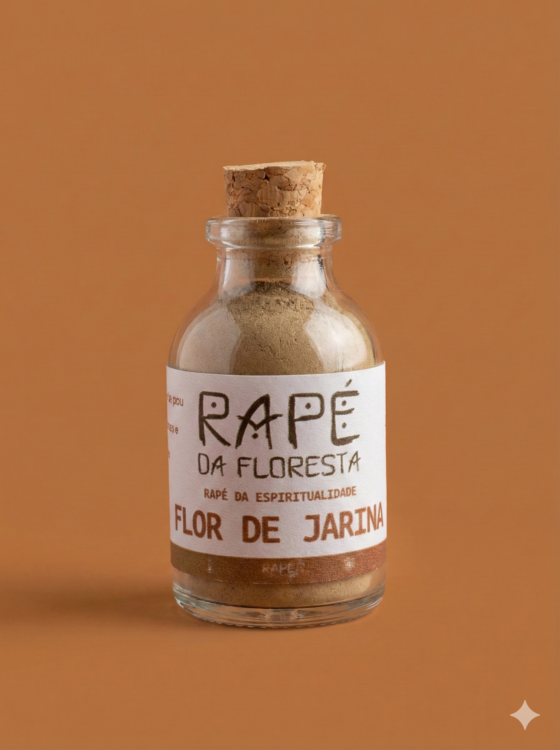 Rapé da Espiritualidade — Flor de Jarina Ideal para quem busca proteção espiritual e blindagem energética. Descrição nova: Entre os Kuntanawa, a Flor de Jarina é símbolo de proteção e invisibilidade — diz a lenda que torna invisível aos olhos de quem deseja o mal. Este Rapé cria uma camada de defesa energética, afasta invejas, feitiços ou más intenções, além de ser muito usado em rituais para limpar ambientes carregados. Tem aroma suave, vibração alta e é considerado um dos Rapés mais finos e preciosos. Composição: Tabaco, cinza de pau pereira e flor de Jarina.