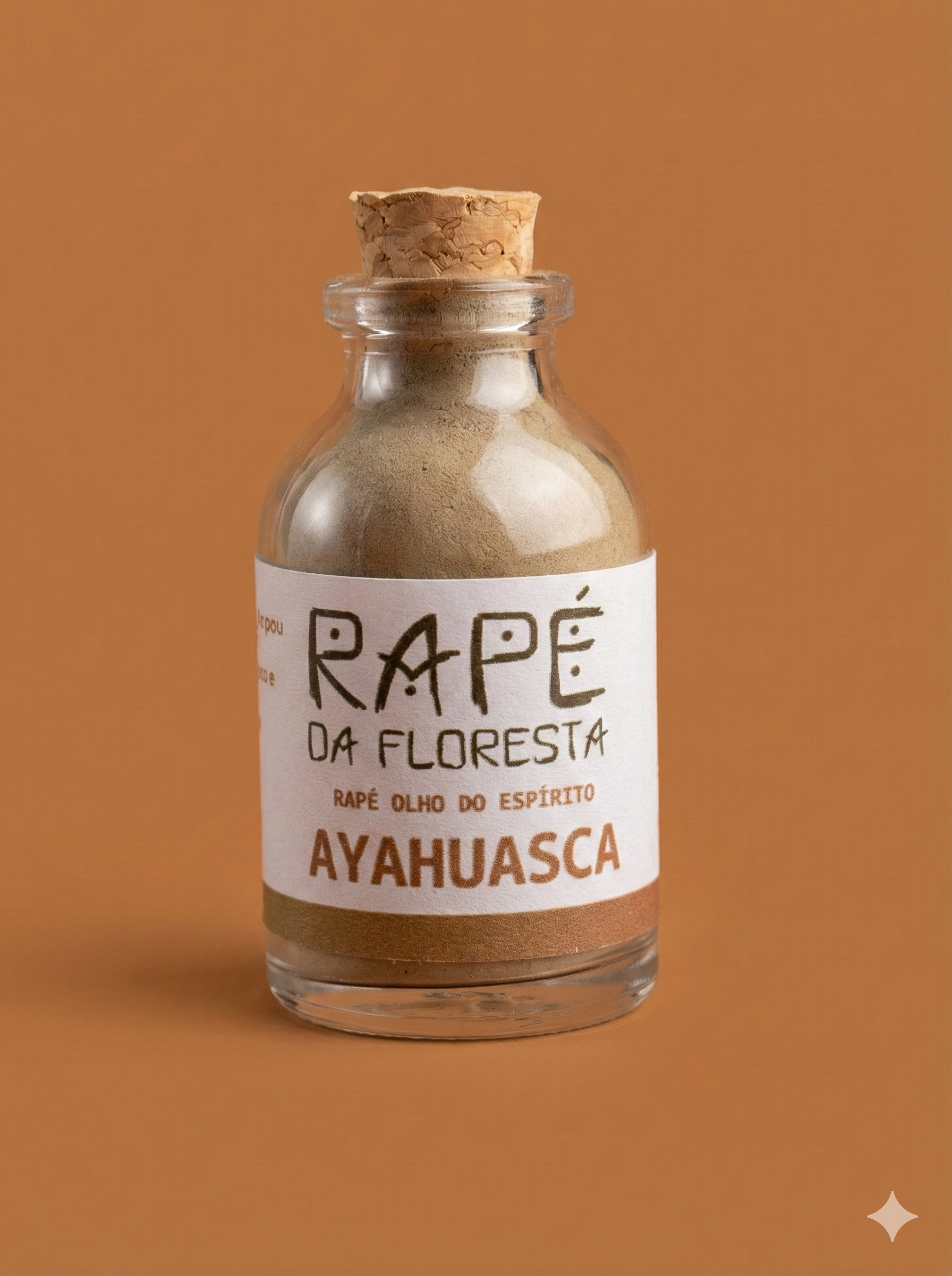 Rapé Olho do Espírito — Ayahuasca Para quem deseja ver além do que os olhos mostram. Descrição nova: Este Rapé leva na essência as folhas sagradas da chacrona — base do chá Ayahuasca. É usado por pajés para abrir a visão espiritual, expandir a percepção e acessar mensagens do invisível. Diferente do chá, não altera os sentidos, mas desperta uma consciência mais limpa, capaz de receber sinais e intuições. Ideal para rituais de oração, busca de respostas ou momentos de profunda introspecção. Composição: Tabaco, cinza de pau pereira e folhas da chacrona.
