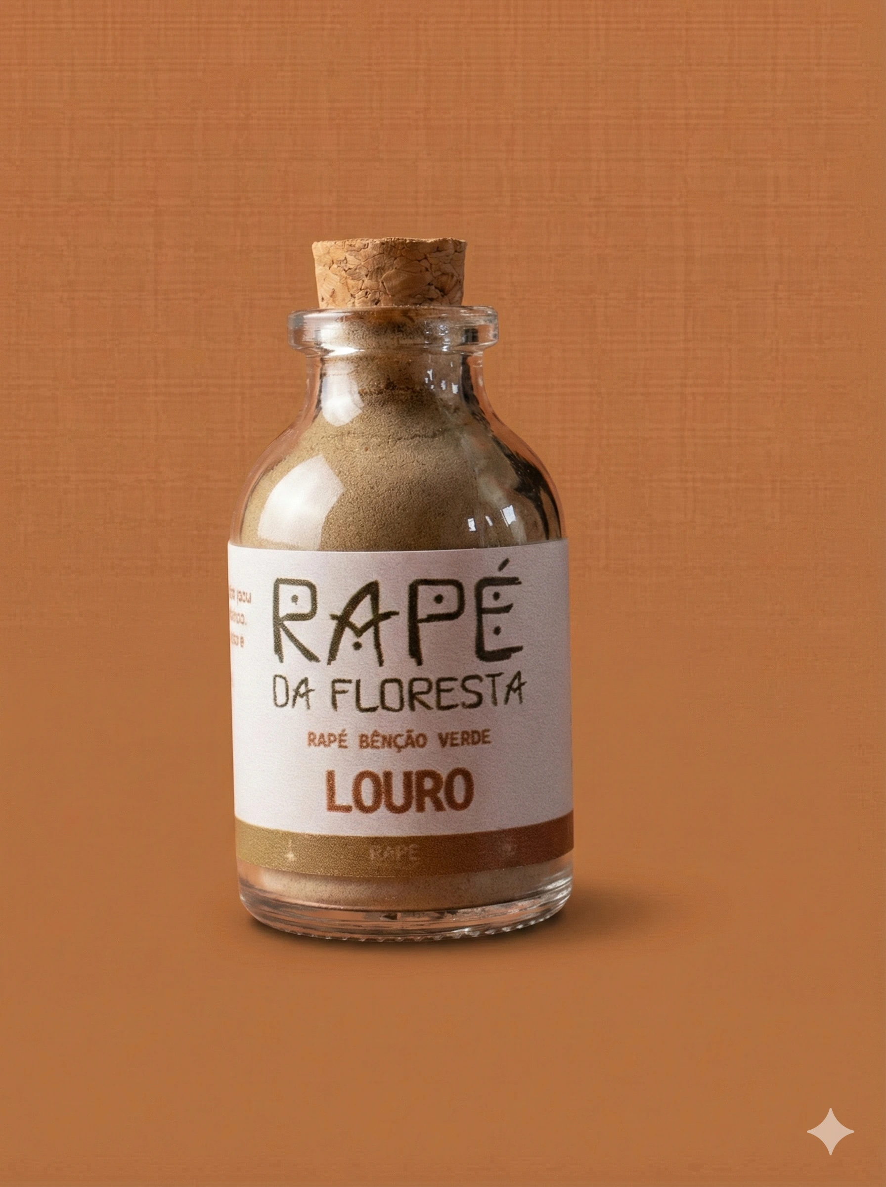 Rapé Bênção Verde — Louro Para quem deseja leveza no corpo e na mente. Descrição nova: O Louro da Amazônia é mais que tempero — é planta de cura. Suas folhas trazem alívio para dores articulares, musculares e atuam como expectorante natural. Entre os povos da floresta, é símbolo de renovação, proteção e clareza. Este Rapé alivia tensões físicas, acalma o peito e ajuda a soltar o peso do dia. Composição: Tabaco, cinza de pau pereira e folha de Louro.